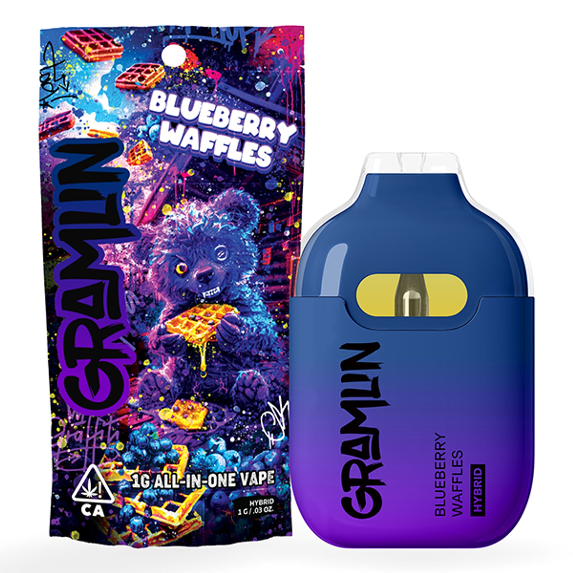 Blueberry Waffles